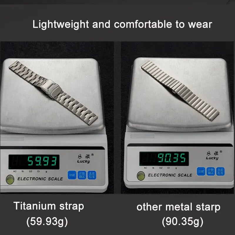 Luxury Titanium Strap for Apple Watch Band Ultra 49mm 45mm 44mm 41mm 38mm Men's Style Bracelet Correa for IWatch SE 8 7 6 5 4 3 Pinnacle Luxuries