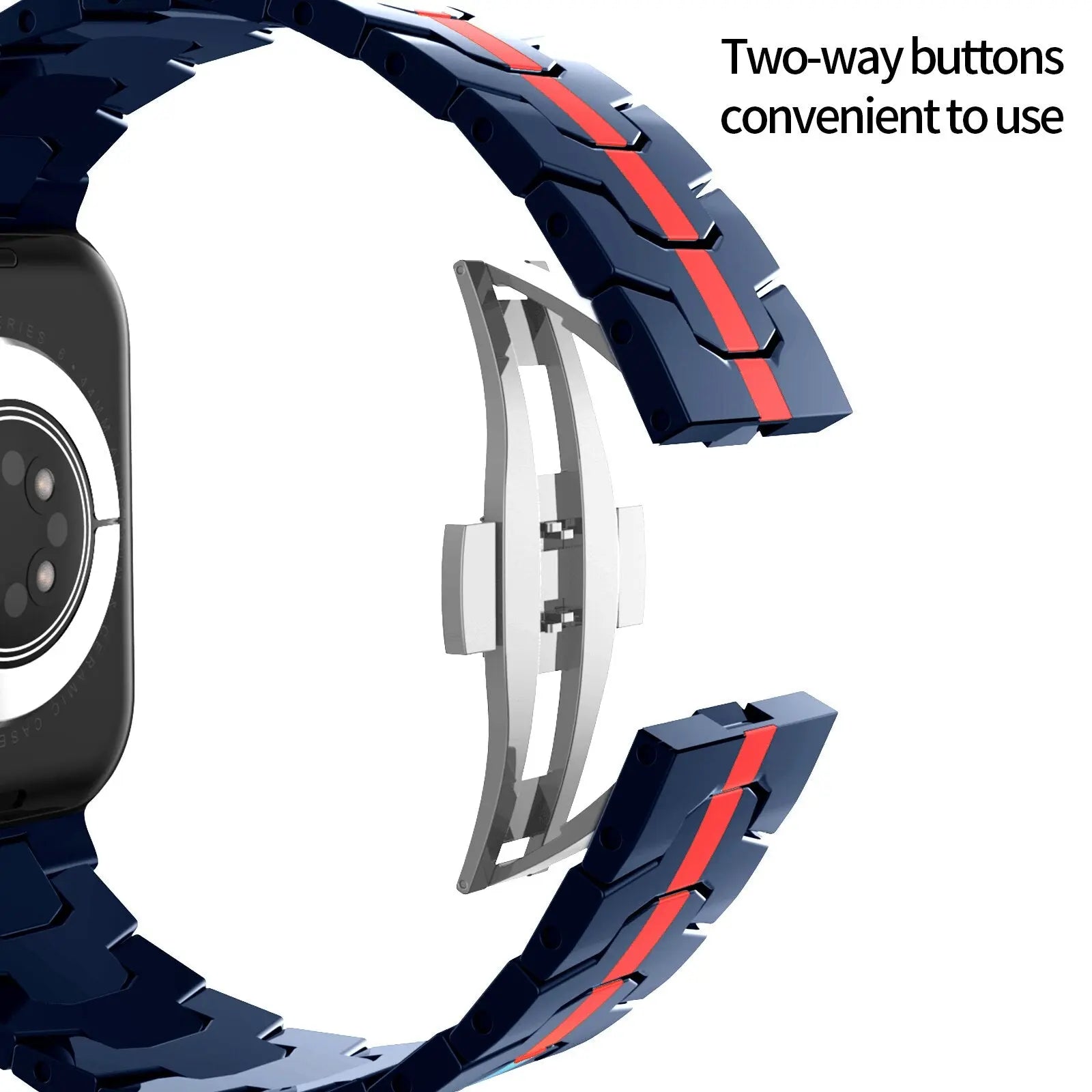 Pinnacle Modern Stainless Steel Band For Apple Watch - Pinnacle Luxuries