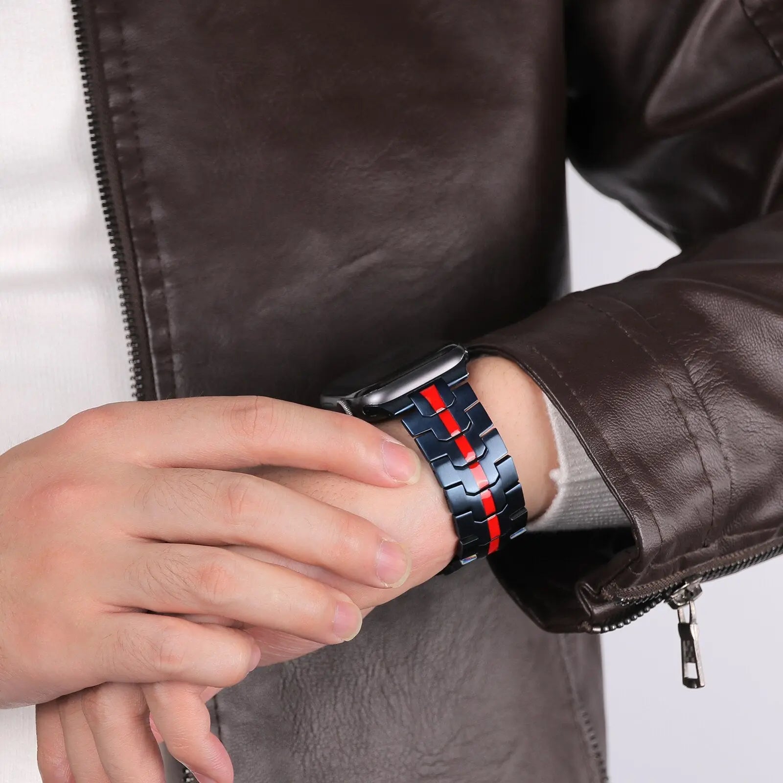 Pinnacle Modern Stainless Steel Band For Apple Watch - Pinnacle Luxuries