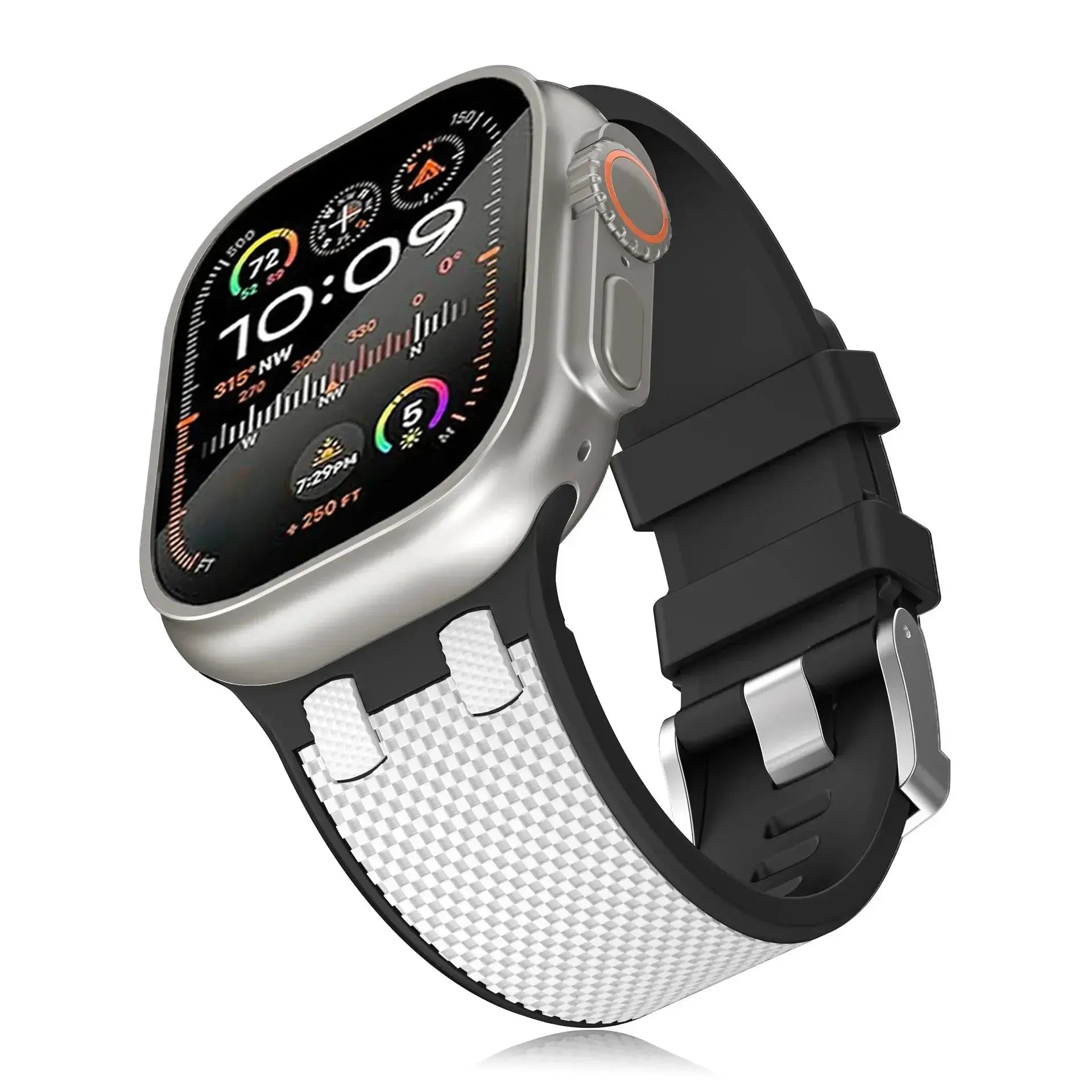 CarbFlex LuxeStrap Carbon Fiber Band for Apple Watch