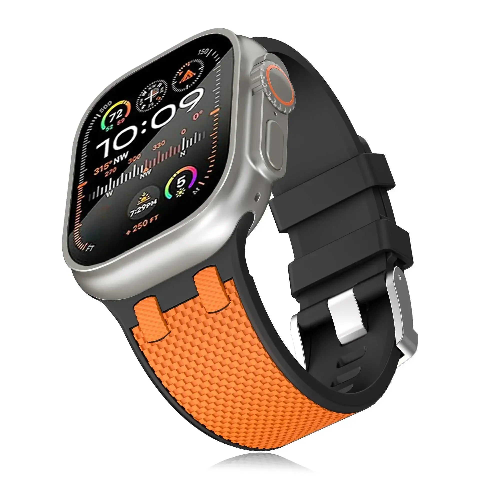 CarbFlex LuxeStrap Carbon Fiber Band for Apple Watch