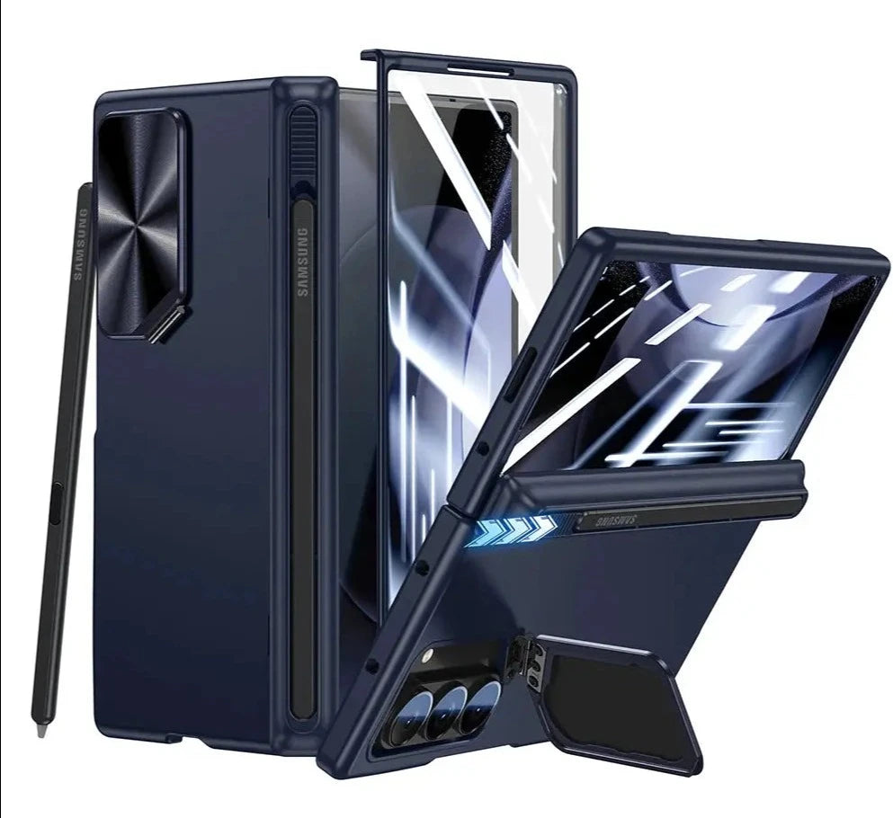 Ultimate Protection Case for Samsung Galaxy Z Fold 6 with S Pen Slot and Screen Protector