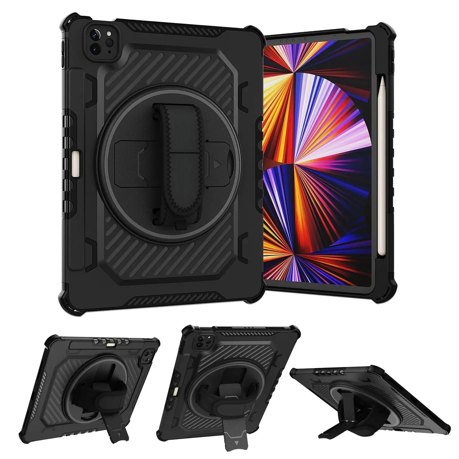 FortifyGuard Pro Armored Shield Heavy Duty Case for iPad - Pinnacle Luxuries