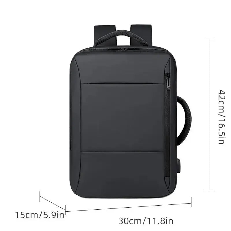 Men Large Capacity Backpack USB Charging Male Laptop Bagpack Waterproof Business Travel Back Pack Luggage Bag Mochila Pinnacle Luxuries