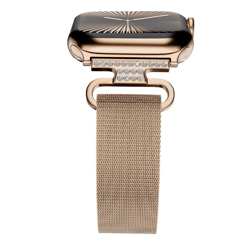 Milanese Strap for Apple Watch Ultra 2/1 49mm 10 42 46mm Magnetic Bracelet for iWatch 9 8 7 SE 6 5 4 41mm 45 40 44mm Women Band Pinnacle Luxuries