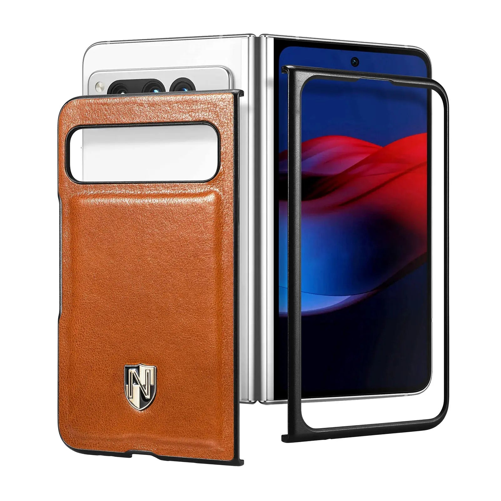 NobleGuard ProCase Gennuine Leather Case For Pixel Fold Phone Pinnacle Luxuries