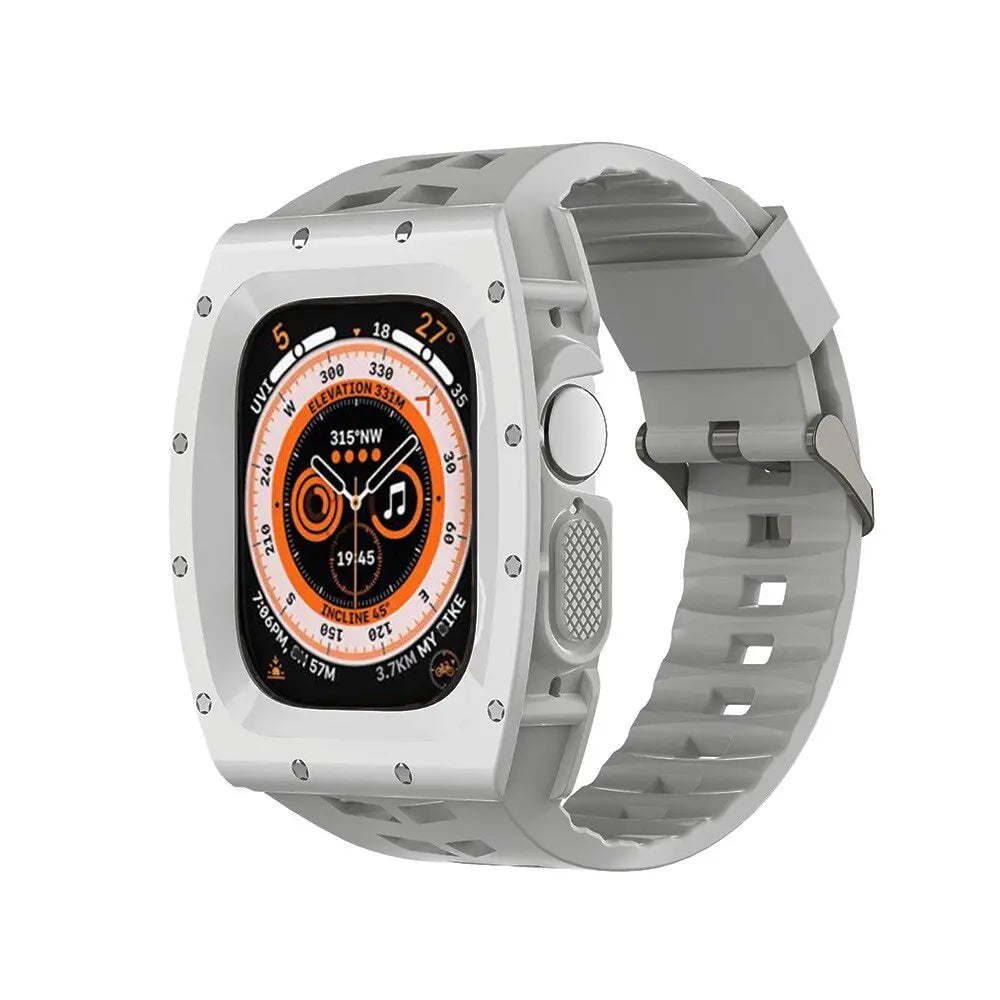 AeroShield: Custom Edition Band and Bumper Case for Apple Watch Ultra 49mm Pinnacle Luxuries