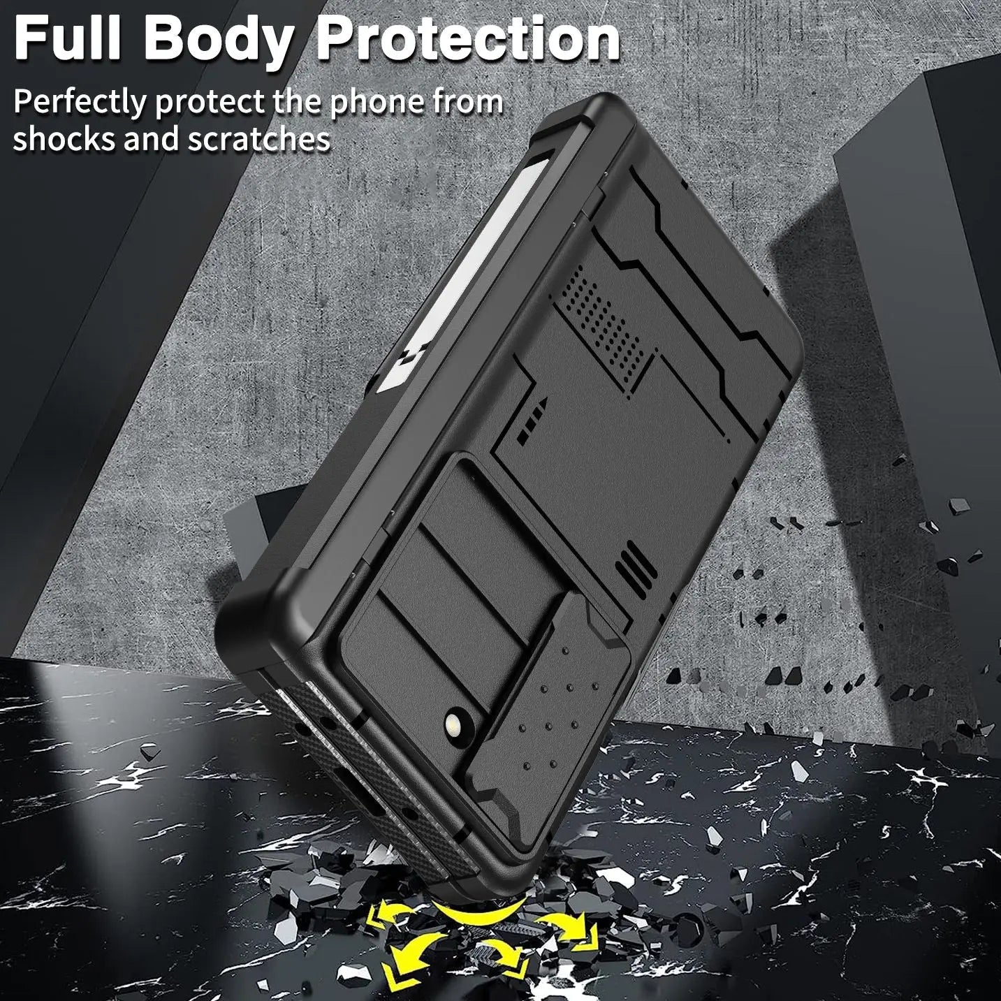 Pinnacle Luxuries Military Grade 360° Protection Case for Samsung Galaxy Z Fold 5 Pinnacle Luxuries