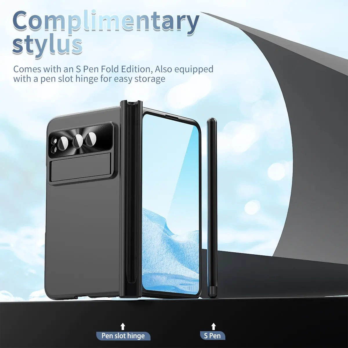 EliteFold ShieldStand Case For Pixel Fold Phone Pinnacle Luxuries