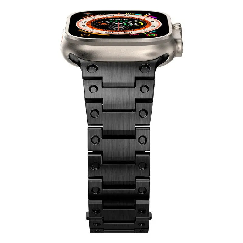 Titanium Elegance Custom Watch Band for Apple Watch Pinnacle Luxuries