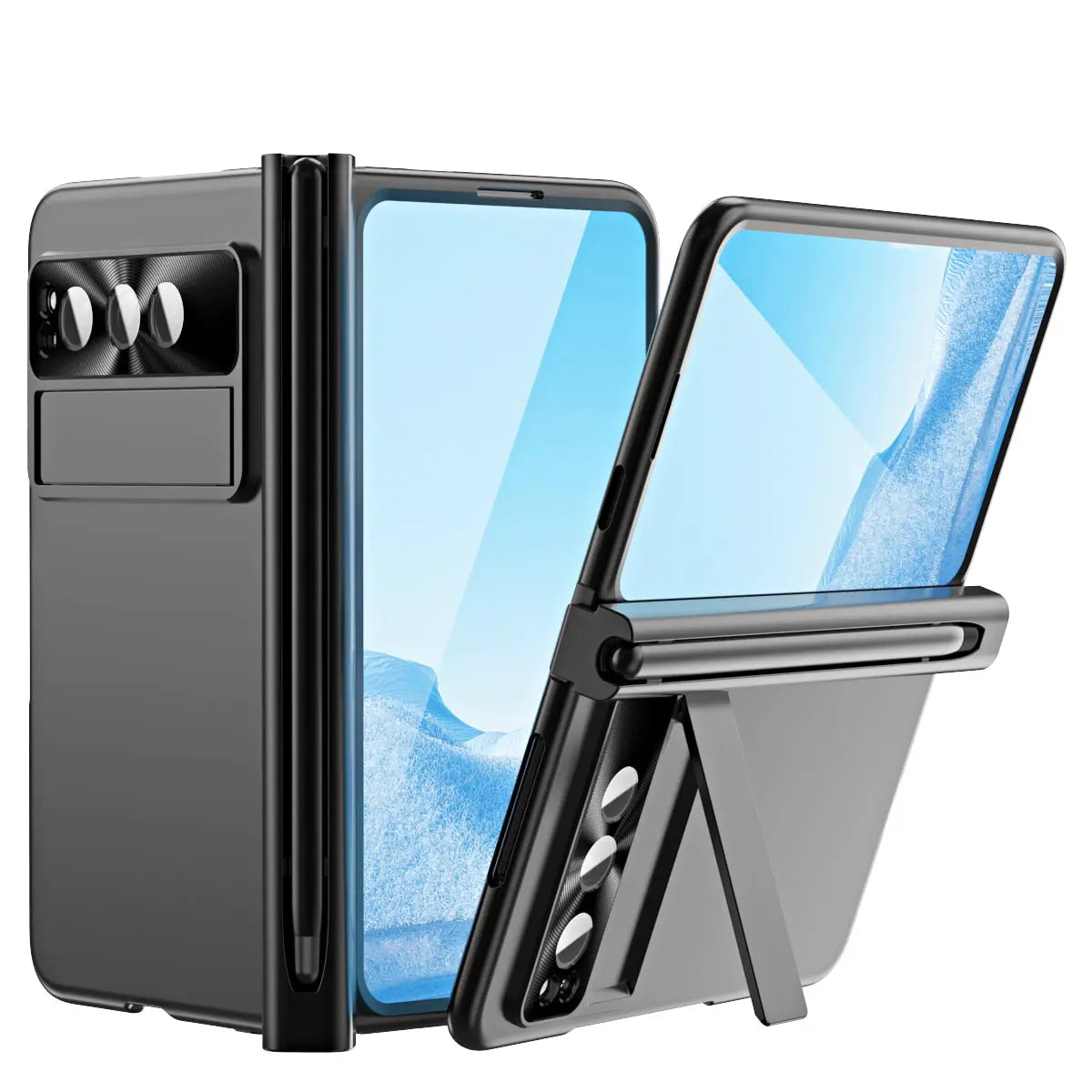 EliteFold ShieldStand Case For Pixel Fold Phone Pinnacle Luxuries