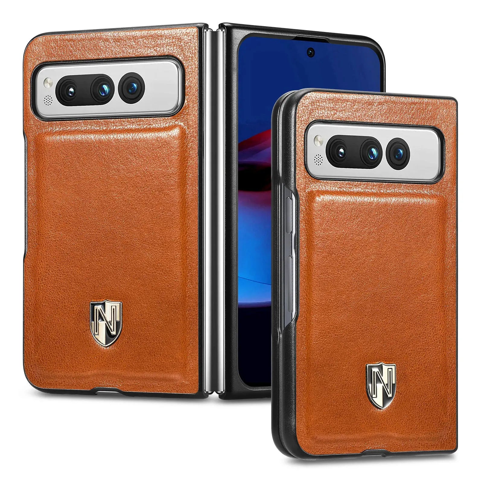 NobleGuard ProCase Gennuine Leather Case For Pixel Fold Phone Pinnacle Luxuries