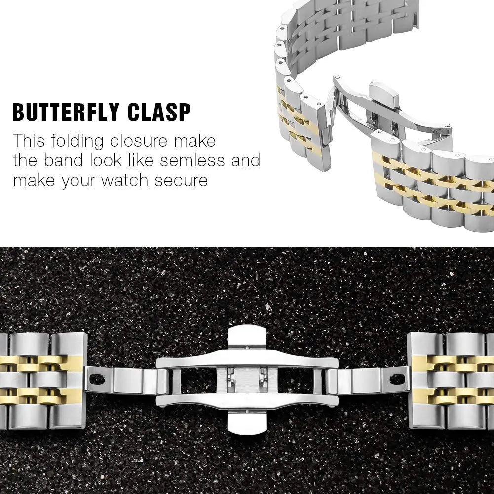 Pinnacle Custom Steel Smartwatch Bands - Pinnacle Luxuries