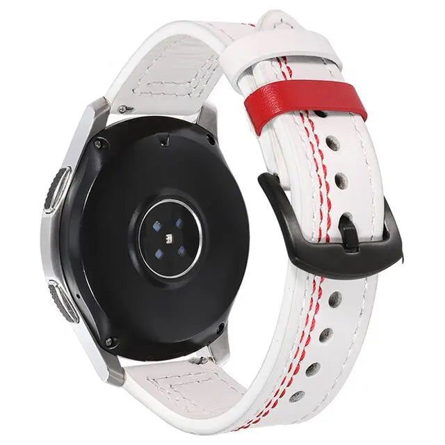 Pinnacle Premium Genuine Leather Smartwatch Band 20mm 22mm - Pinnacle Luxuries