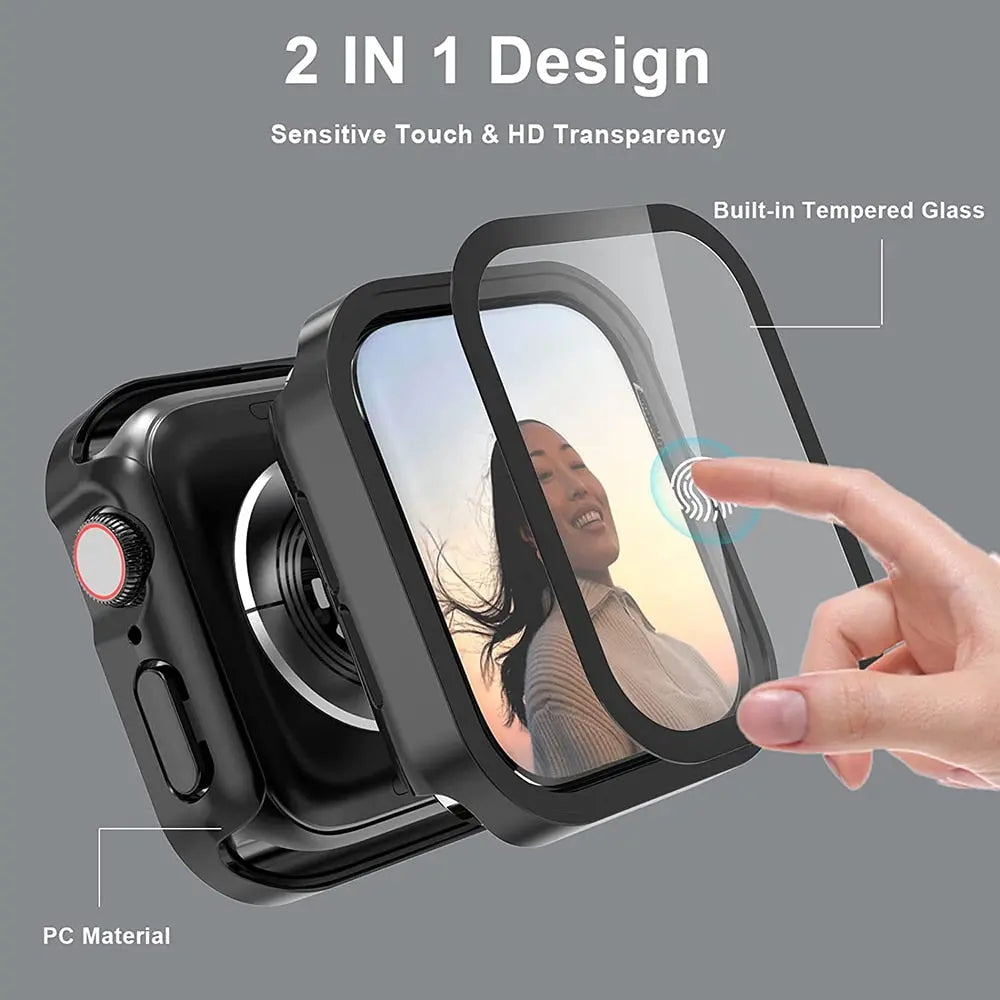 Pinnacle Premiere Apple Watch Screen Protector Case - Pinnacle Luxuries