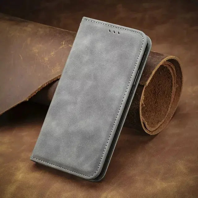 Luxurious Leather Wallet Case For Google Pixel 6 6 Pro 6A - Pinnacle Luxuries