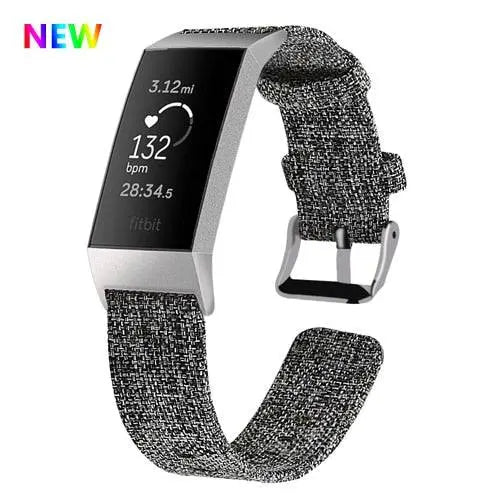 Fitbit Charge 3 & 4 Ultimate Sport Fitness Nylon Band - Pinnacle Luxuries