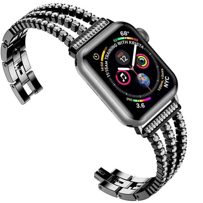 Premium Women's Apple Watch Diva Band - Pinnacle Luxuries