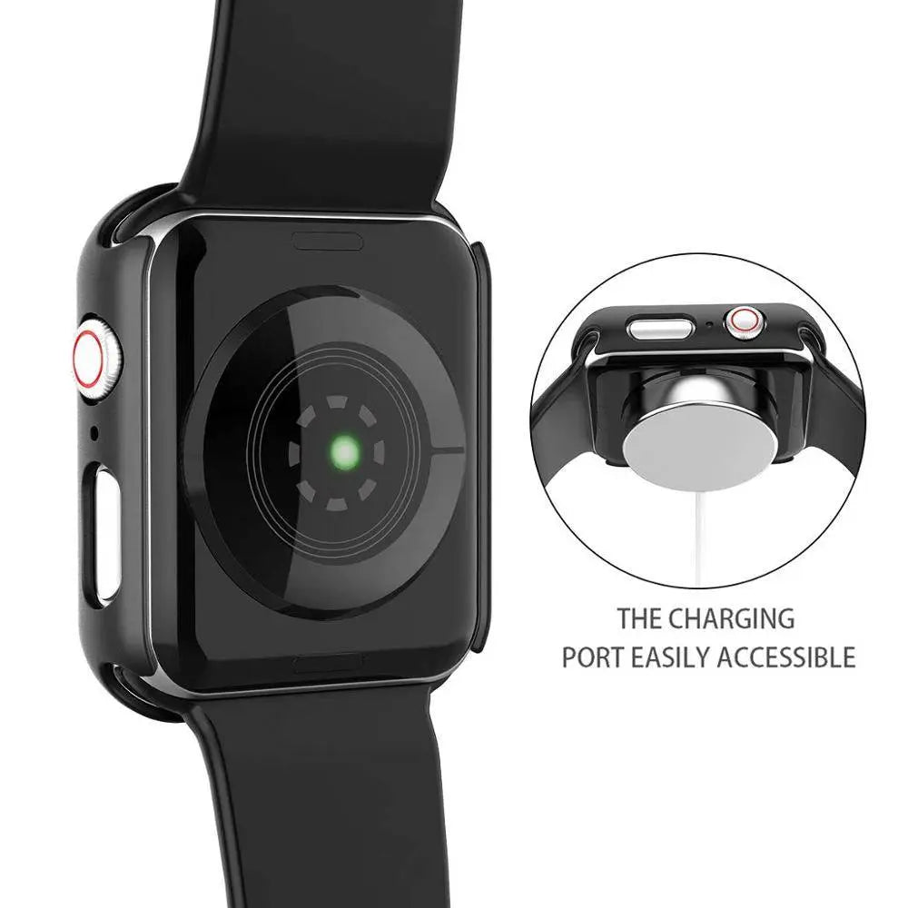 Custom Special Tempered Glass Watch Case For Apple Watch Series 1/2/3/4/5/6 - Pinnacle Luxuries