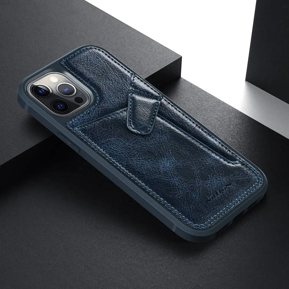 Pinnacle Custom Leather iPhone 12 Pro Max Mini Case - Pinnacle Luxuries