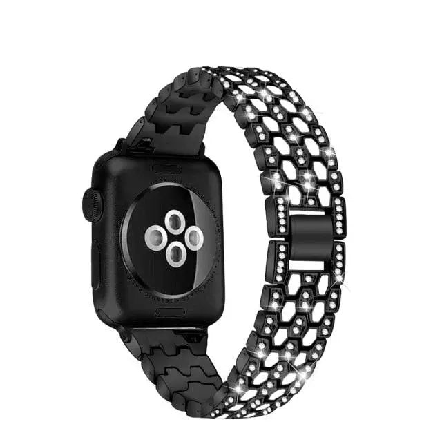 Diva Crystal Band For Apple Watch Series 7 - Pinnacle Luxuries