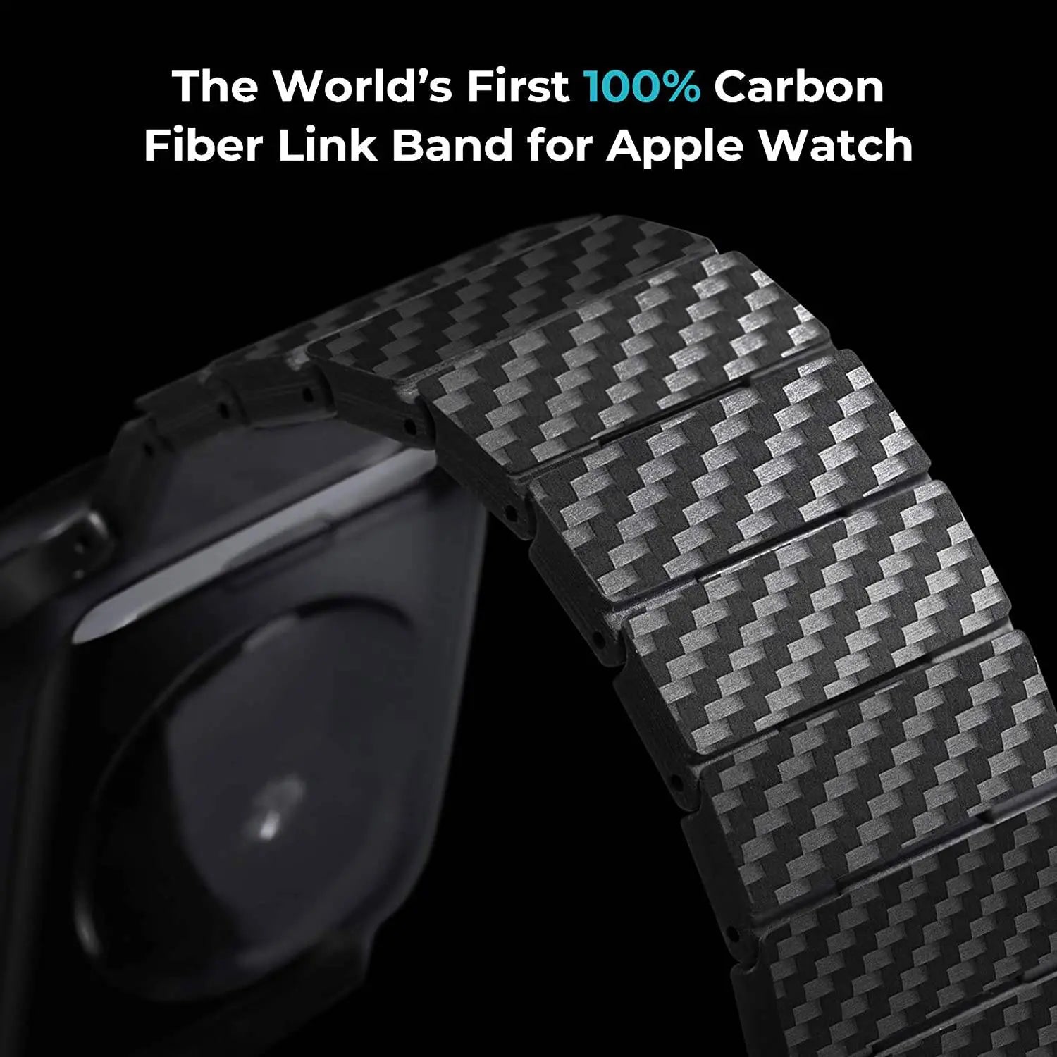 Phantom Carbon Fiber Band For Apple Watch - Pinnacle Luxuries