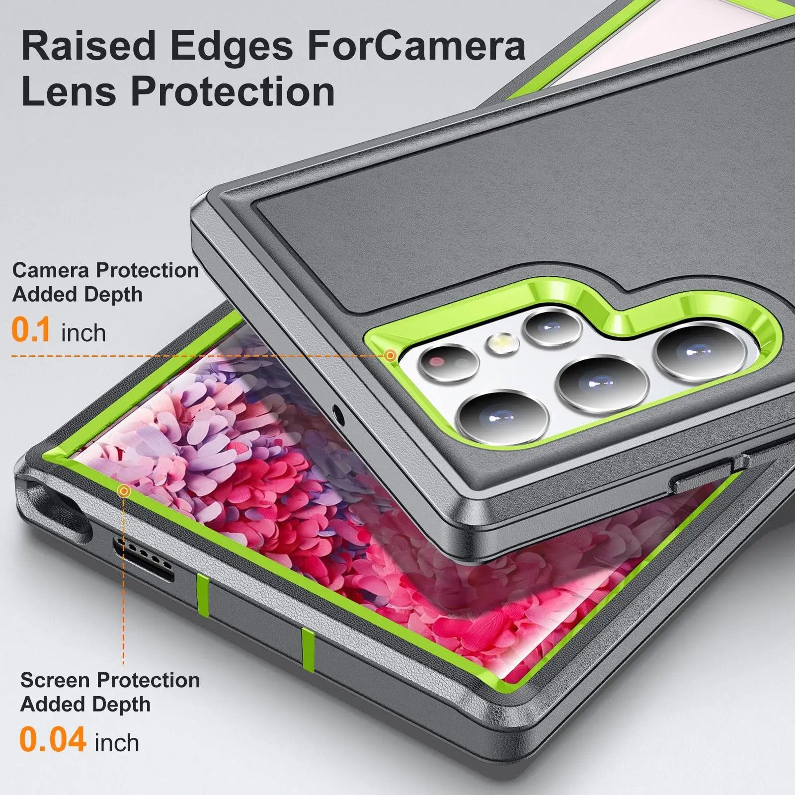Pinnacle Shock Force Case For Samsung Galaxy S22 Ultra S22 Plus - Pinnacle Luxuries