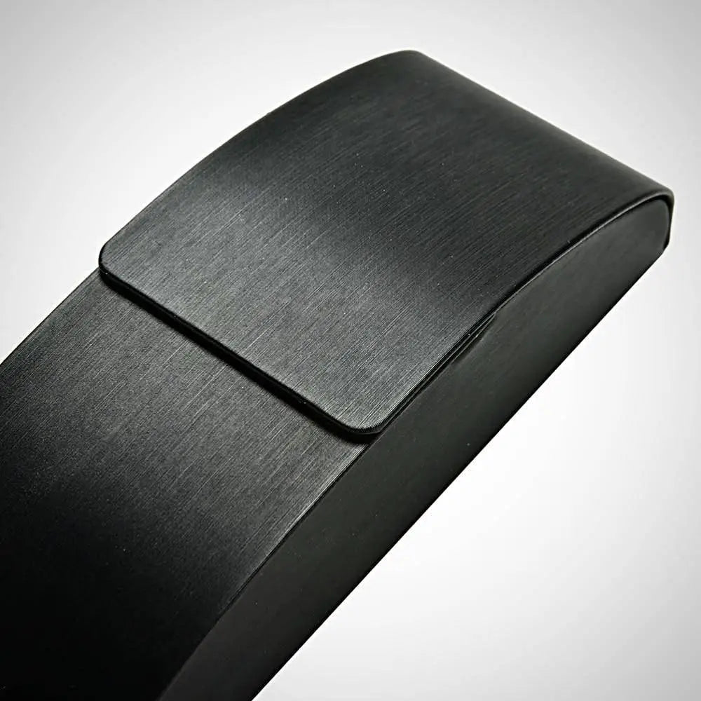 Nu Wave Matte Black Glasses Case - Pinnacle Luxuries