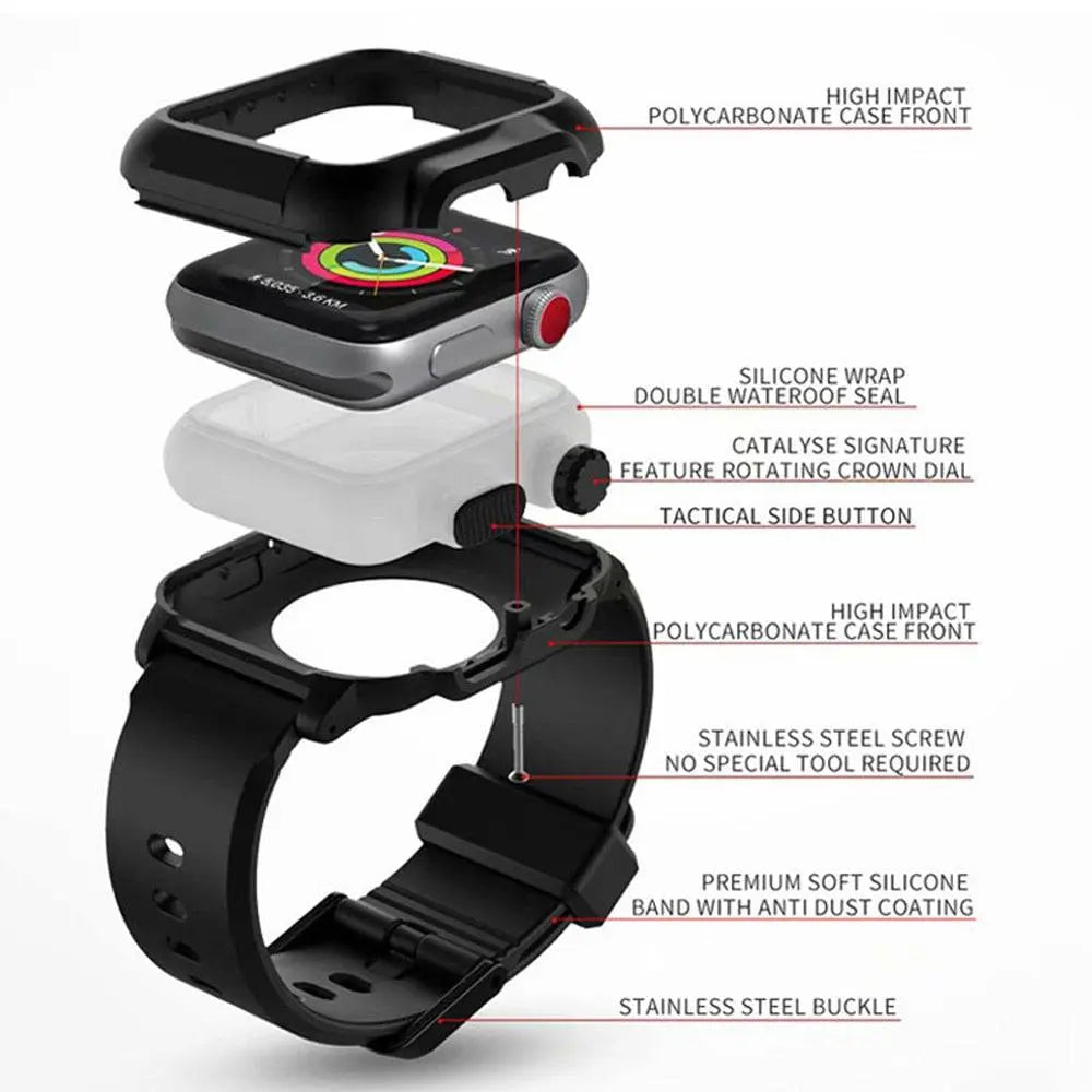 Eagle Talon Apple Watch Case Band Combo - Pinnacle Luxuries