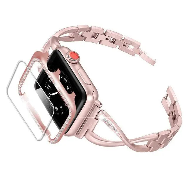 Royalty Apple Watch Case Diva Watch Band - Pinnacle Luxuries