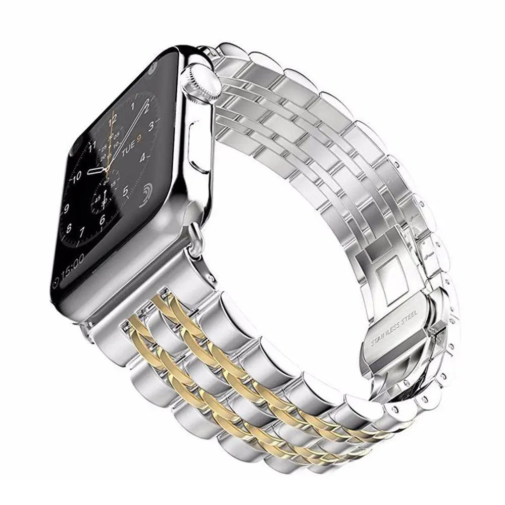 Regal Triple Link Apple Watch Band - Pinnacle Luxuries